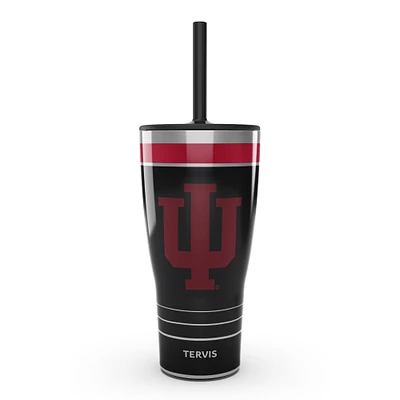 Tervis Indiana Hoosiers 30oz. Gobelet de jeu de nuit avec paille