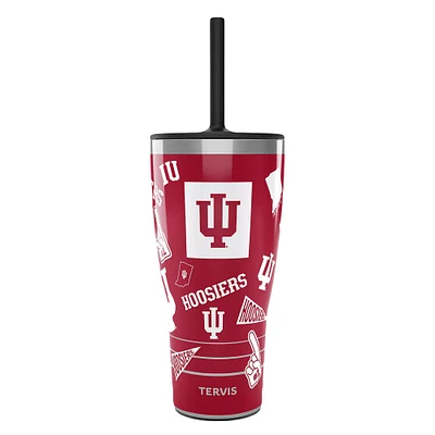 Tervis Indiana Hoosiers 30oz. Swag Tumbler With Straw Lid