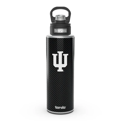 Tervis Indiana Hoosiers 40oz. Carbon Fiber Wide Mouth Water Bottle