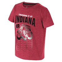 T-shirt pour tout-petits Colosseum Crimson Indiana Hoosiers Crushing It