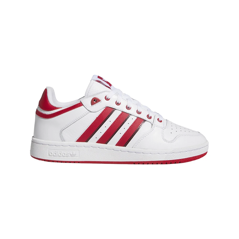 Unisex adidas White/Crimson Indiana Hoosiers Centennial 85 Low Basketball Shoes