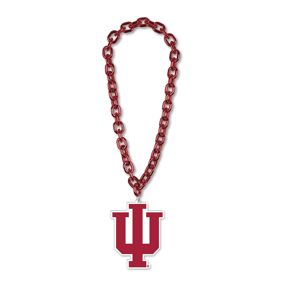 WinCraft Indiana Hoosiers Big Chain Logo Necklace