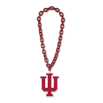 WinCraft Indiana Hoosiers Collier à grande chaîne avec logo