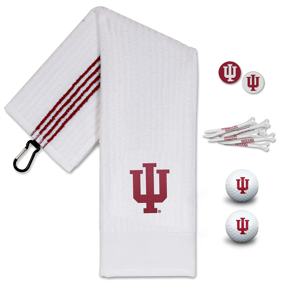 WinCraft Indiana Hoosiers Coffret cadeau de golf