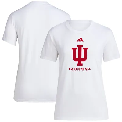 Indiana Hoosiers adidas Women's Bench T-Shirt - White