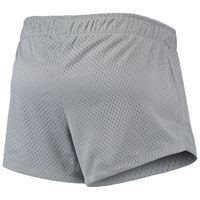 Women's Champion Gray Indiana Hoosiers Logo Mesh Shorts