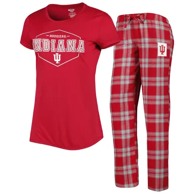 Louisville Cardinals Concepts Sport Women's Team Logo Brightside Top & Pants  Set - Cream