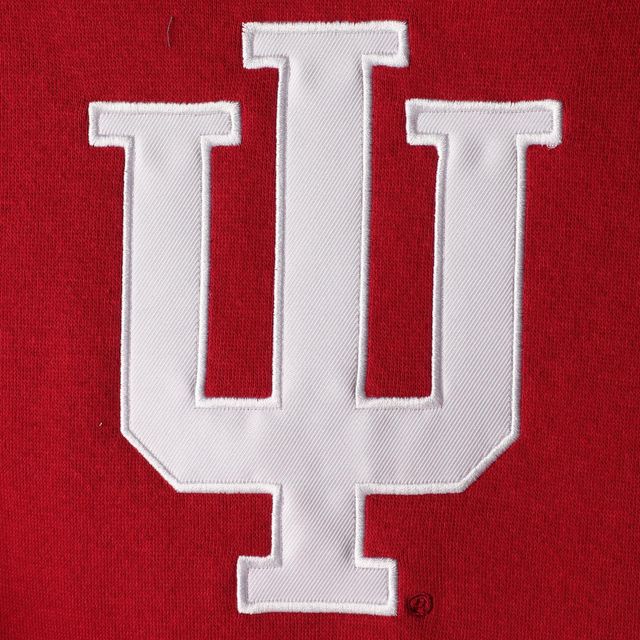 Chandail à capuchon avec gros logo Indiana Hoosiers Team Crimson pour femmes