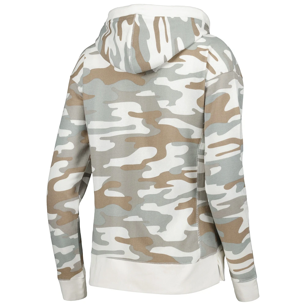 Sweat à capuche Pressbox Camo Indiana Hoosiers San Pablo pour femme