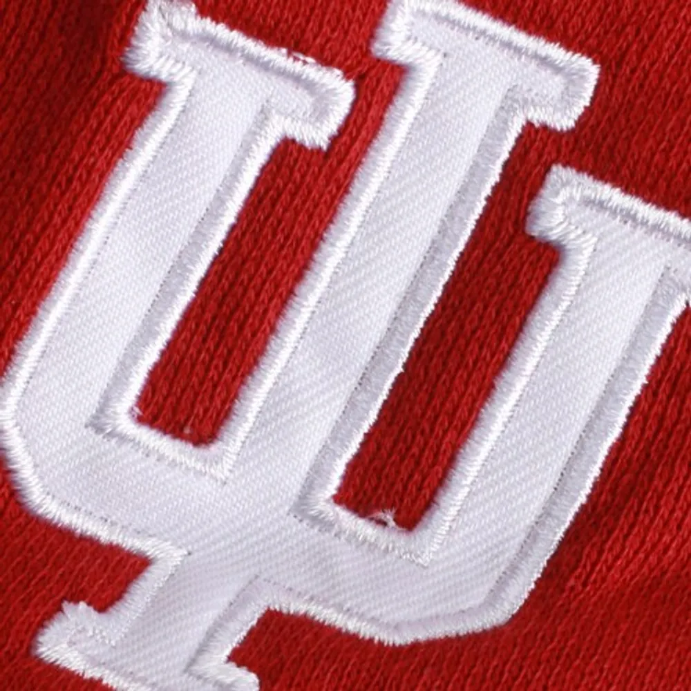 Sweat à capuche entièrement zippé Stadium Athletic Crimson Indiana Hoosiers pour femme