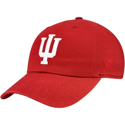 Casquette ajustable Top of the World Crimson Indiana Hoosiers Champ pour femme