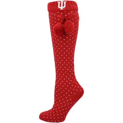 Indiana Hoosiers ZooZatz Women's Knee High Socks - Crimson