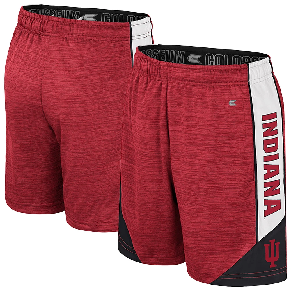 Short de sport pour jeunes Colosseum Crimson Indiana Hoosiers