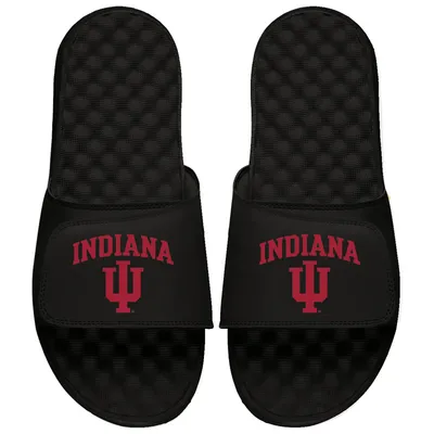 Indiana Hoosiers ISlide Youth Logo Slide Sandals - White