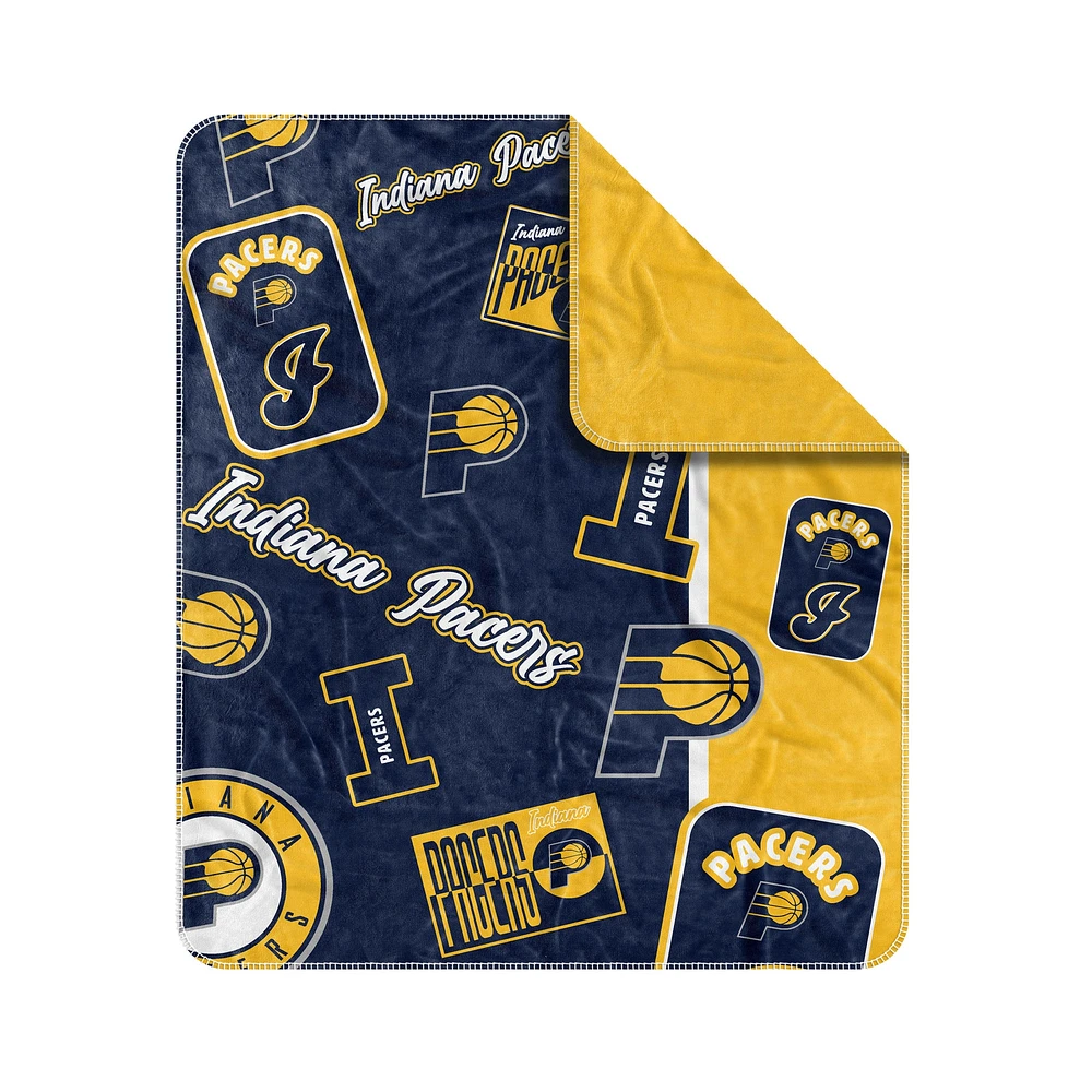  Indiana Pacers 50" x 60" Dream Weave Throw Blanket