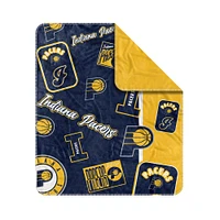 Indiana Pacers 50" x 60" Dream Weave Throw Blanket
