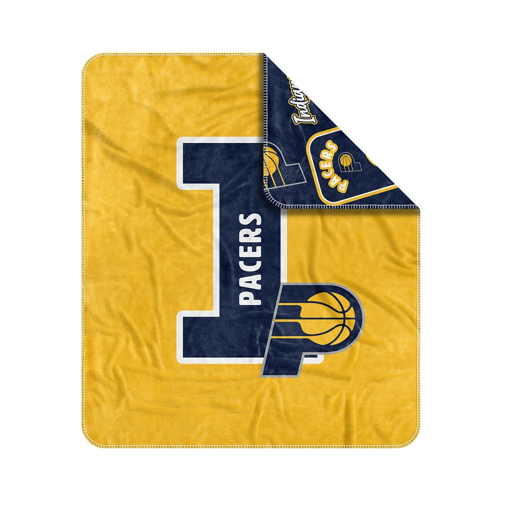  Indiana Pacers 50" x 60" Dream Weave Throw Blanket