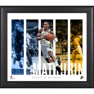 Bennedict Mathurin Indiana Pacers Fanatics Authentic Framed 5 x 7 Player  Collage