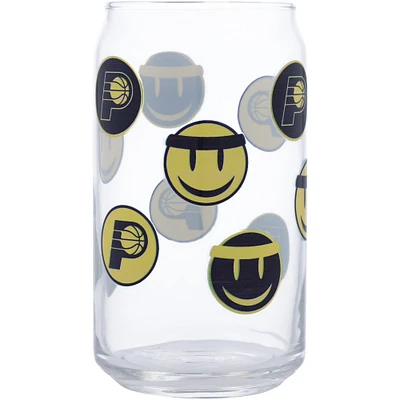 Indiana Pacers 16 oz. Smiley peut verre