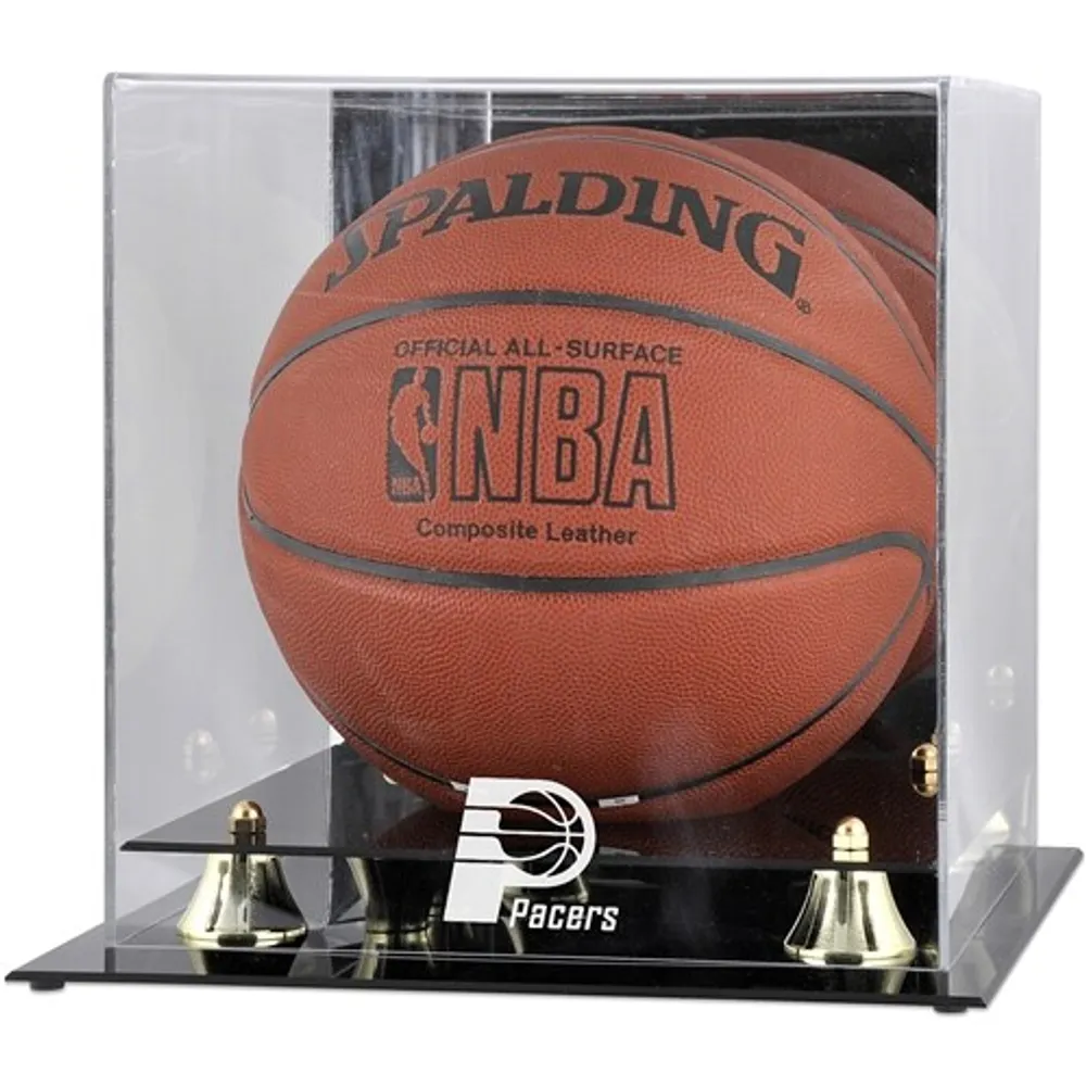 NBA Team Logo Basketball Jersey Mahogany Frame Wall Mountable