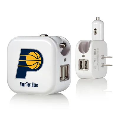 Indiana Pacers Personalized 2-In-1 USB Charger