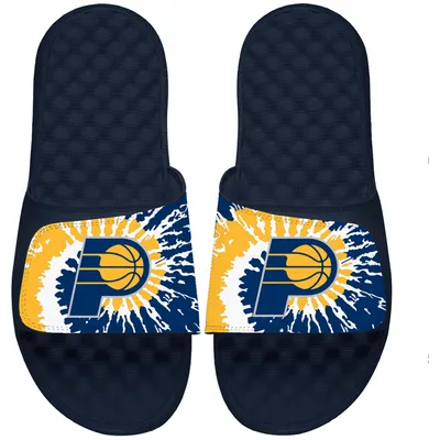 Indiana Pacers ISlide Tie Dye Slide Sandals - Navy