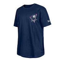 Men's New Era  Navy Indiana Pacers Glow-in-the-Dark T-Shirt