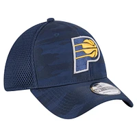 Men's New Era  Navy Indiana Pacers Subtle Camo 39THIRTY Flex Hat
