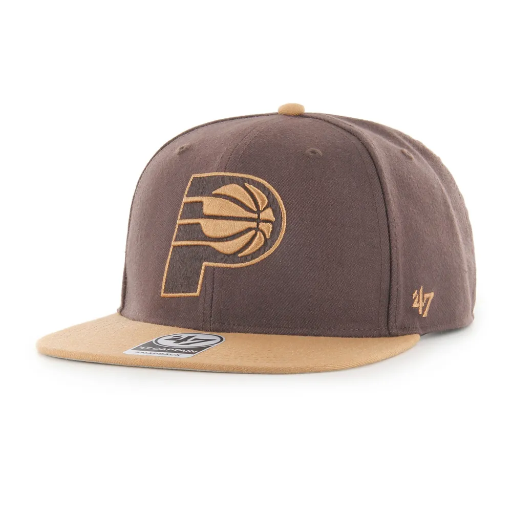 Lids Indiana Pacers Mitchell & Ness Hardwood Classics Core Side Snapback  Hat