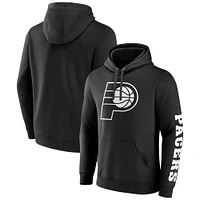 Men's Fanatics  Black Indiana Pacers Put Me Coach Fleece Pullover Hoodie