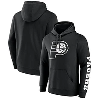 Men's Fanatics  Black Indiana Pacers Put Me Coach Fleece Pullover Hoodie