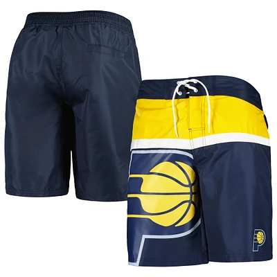 Maillot de bain Indiana Pacers Sea Wind G-III Sports by Carl Banks pour homme, bleu marine