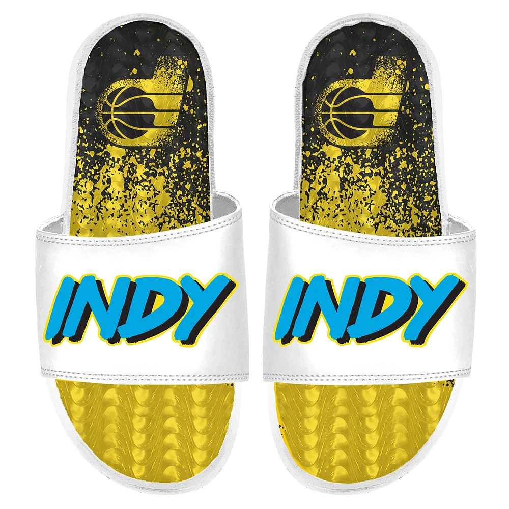 Sandales ISlide Indiana Pacers 2024/25 City Edition Gel Slide pour homme