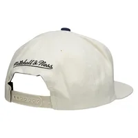 Mitchell & Ness Men's Mitchell & Ness Cream Indiana Pacers Hardwood  Classics Snapback Adjustable Hat