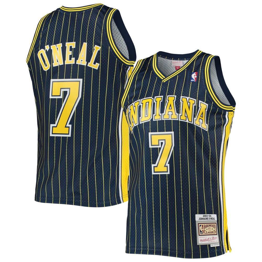 Men's Miami Heat Shaquille O'Neal Mitchell & Ness Pink/Black 2005/06  Hardwood Classics Fadeaway Swingman Player Jersey