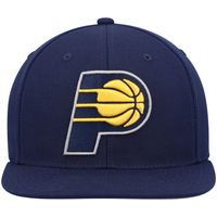 Men's Mitchell & Ness Navy Indiana Pacers Ground 2.0 Snapback Hat