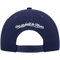 Men's Mitchell & Ness Navy Indiana Pacers Ground 2.0 Snapback Hat