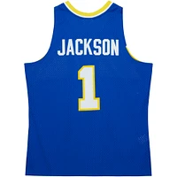 Maillot Swingman Mitchell & Ness Stephen Jackson Royal Indiana Pacers 2004/05 Hardwood Classics pour hommes