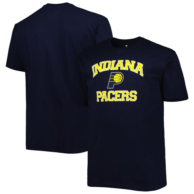 T-shirt homme bleu marine Indiana Pacers Big & Tall Heart Soul