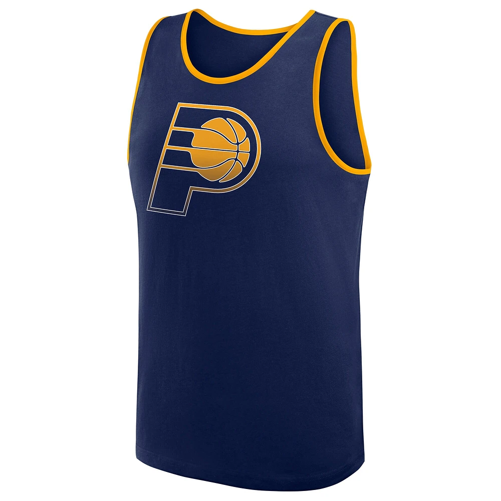 Men's Navy Indiana Pacers Unmatched Success Tank Top