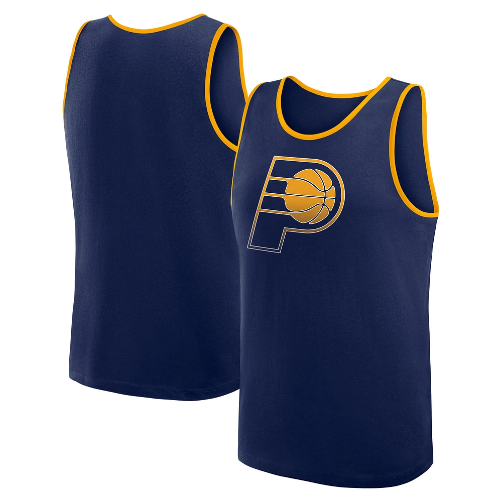 Men's Navy Indiana Pacers Unmatched Success Tank Top