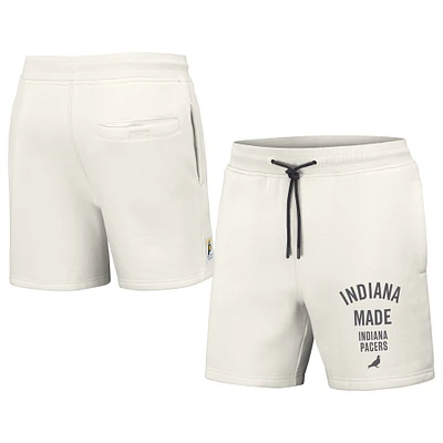 Short en polaire épais NFL x Staple Cream Indiana Pacers Pigeon pour hommes