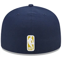 Men's New Era  Gray Indiana Pacers 2022/23 City Edition Alternate Logo 59FIFTY Fitted Hat