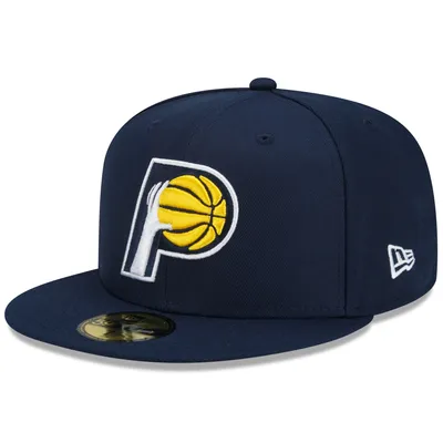 Indiana Pacers New Era 2021/22 City Edition Alternate 59FIFTY Fitted Hat - Navy