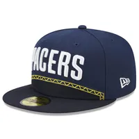 Men's New Era  Navy Indiana Pacers 2022/23 City Edition Official 59FIFTY Fitted Hat