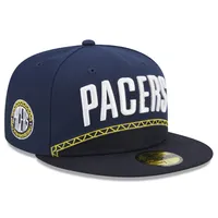 Men's New Era  Navy Indiana Pacers 2022/23 City Edition Official 59FIFTY Fitted Hat