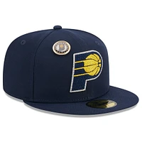 V107988 PACERS NBA NWE FA23 Logo en chaîne n Pin 59Fifty HATMENHIC