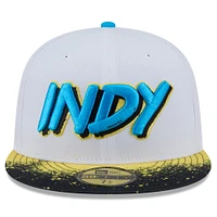 Casquette ajustée 59FIFTY pour homme New Era blanche Indiana Pacers 2024/25 City Edition