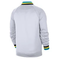 Men's Nike White Indiana Pacers 2024/25 City Edition Authentic Showtime Performance Full-Zip Jacket