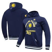 Sweat à capuche enfiler Pro Standard Navy Indiana Pacers Area Code pour homme